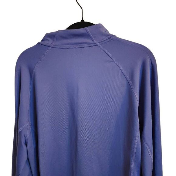 Stoic Womens Performance Jacket Quarter Zip Long Sleeve Purple XL - Picture 5 of 7